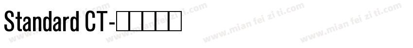 Standard CT字体转换